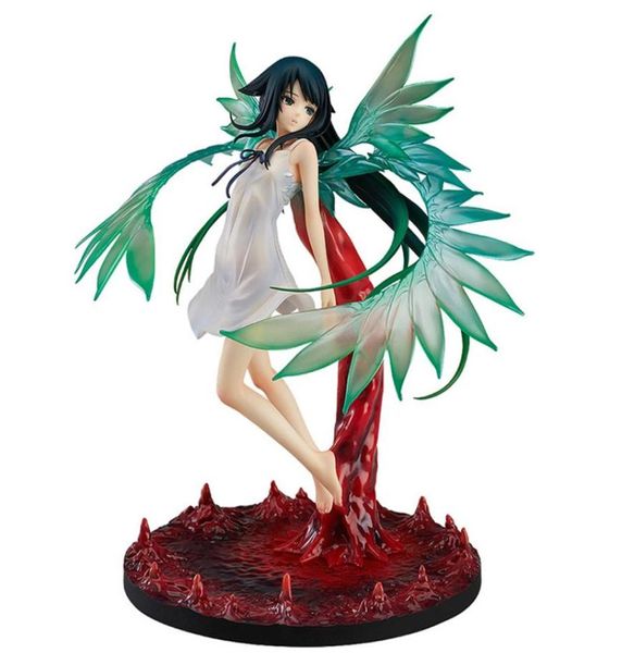 Japonya Saya Yok Uta Anime Figürleri Saya Yeşil Kanatlar 26cm Seksi Kız Figürleri PVC Action Figür Oyuncak Şekil Model Oyuncaklar Koleksiyon Bebek X09223544