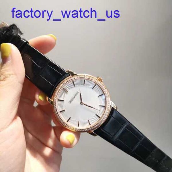 Top AP Frist Watch Mens Watch Series 15182 Автоматические механические 18K Rose Gold Watch Watch