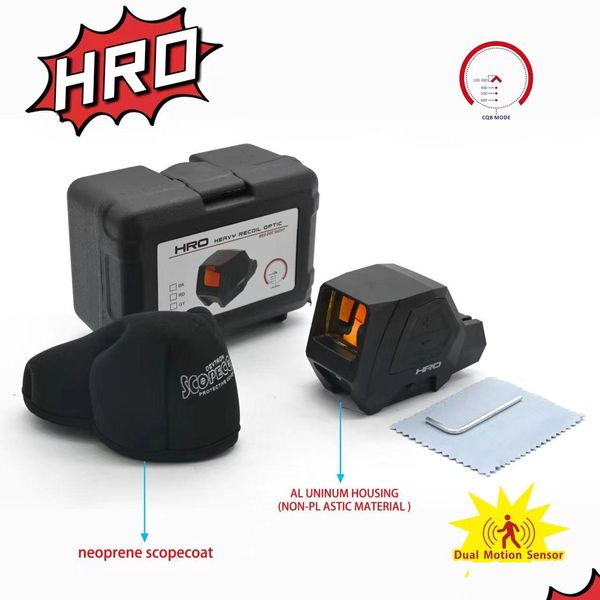 Охотничьи прицелы New Gen Hro Reflex 1x Red Dot Прицел прицел с помощью быстрого выключателя датчика движения интегрированный PIC 20 мм базовый падение De dheti