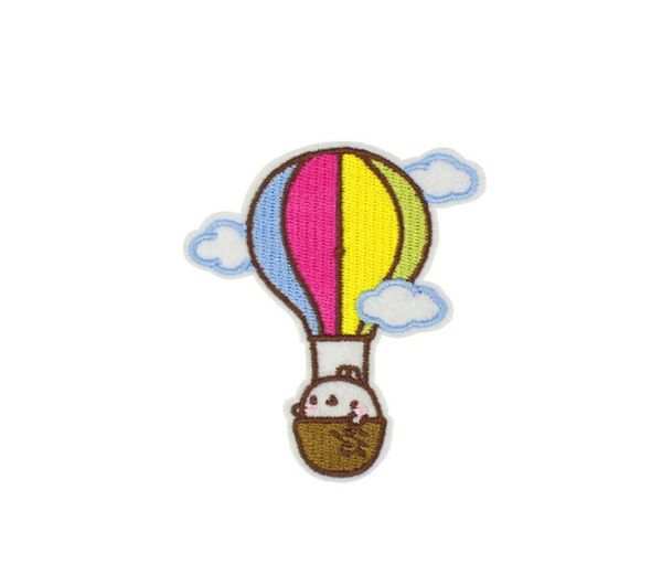 10pcs DIY Sky Cloud Air Ballon Nähen bestickte Patches für niedliche Cartoon -Kleidung Applique Eisen auf Kleidungszubehör39041145483