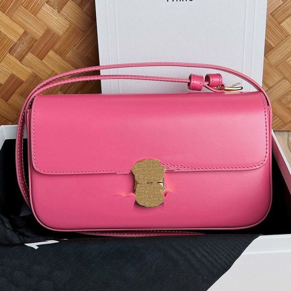 Sacchetto designer luxurys rosa rosa classico padella clutch borse borse borse costose borse da donna sacchetti di busta trasversale uomo di alta qualità in pelle alla moda borse