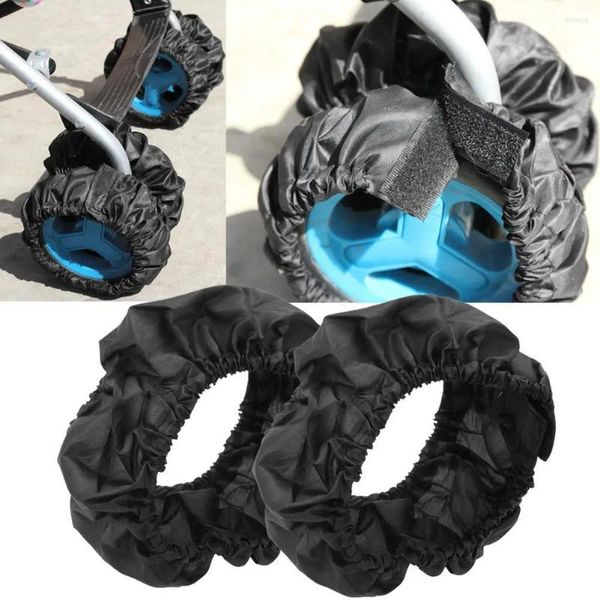 Parti di passeggini Nylon Buggy Wheels Guaina Porti portatili per bambini Accessori per maniche protettive