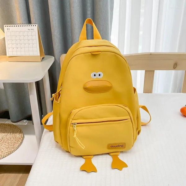 Schultaschen Woemn Rucksack Koreanische Studententasche süßer Kinder -Cartoon