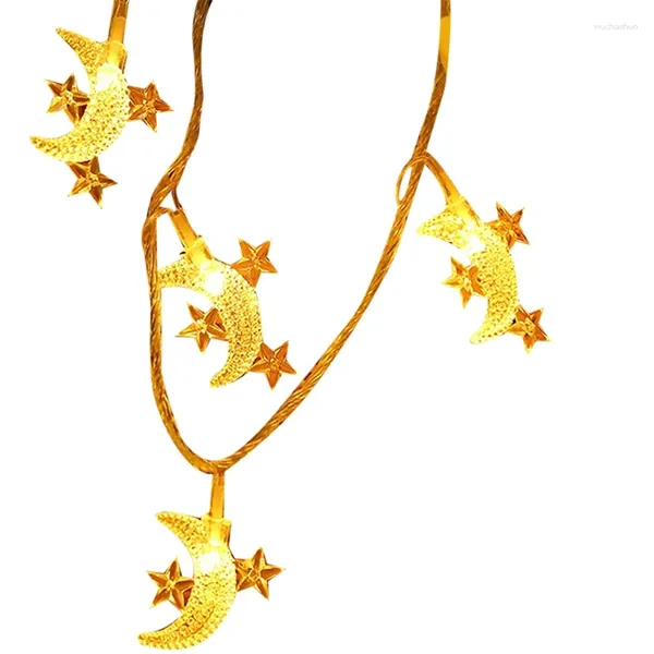 Strings Moon Mini Star String Lights Battery Chanking da 16,4 piedi 50SE per matrimonio da giardino patio