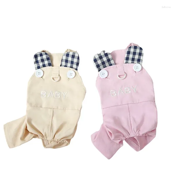 Hundebekleidung kleine Overalls Sommer Haustierkleidung Jumpsuit Rompers Yorkie Pomeranische maltesische Pudel Bichon Schnauzer Kleidung Kostüme