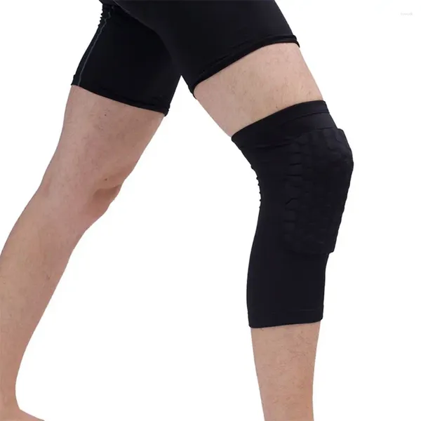 Diz Pedler Basketbol Bacak Koruma Polyester Kısa Tasarım Sıkıştırma Kılıf Unisex Pad Fitness Dişli Beace Kneepad