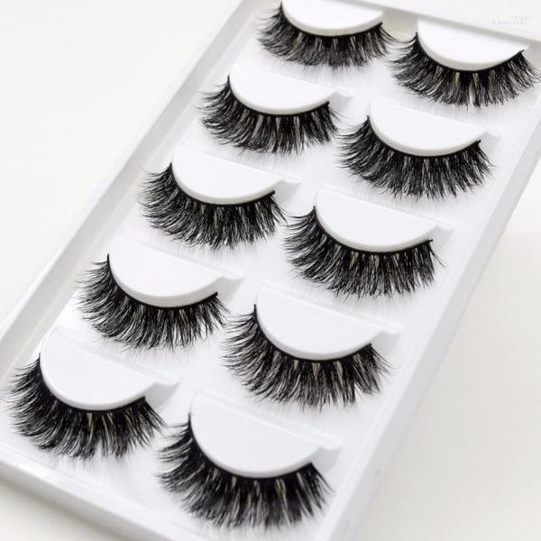 Falsche Wimpern visofree 5pairs/Boxfellfreundliche Stile Nerzwimpern