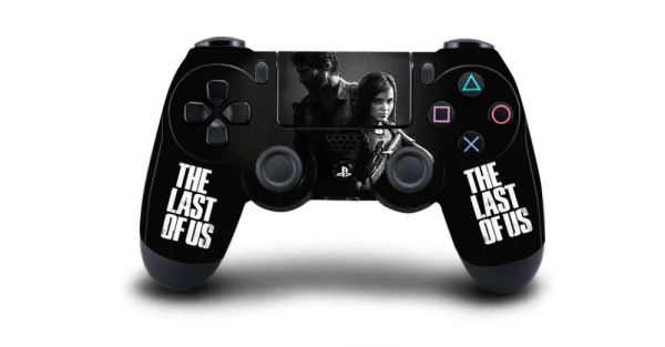 Джойстики 1pc Последняя из США наклейка на кожу PS4 для Sony PS4 PlayStation 4 DualShouck 4 Game Controller Sticker