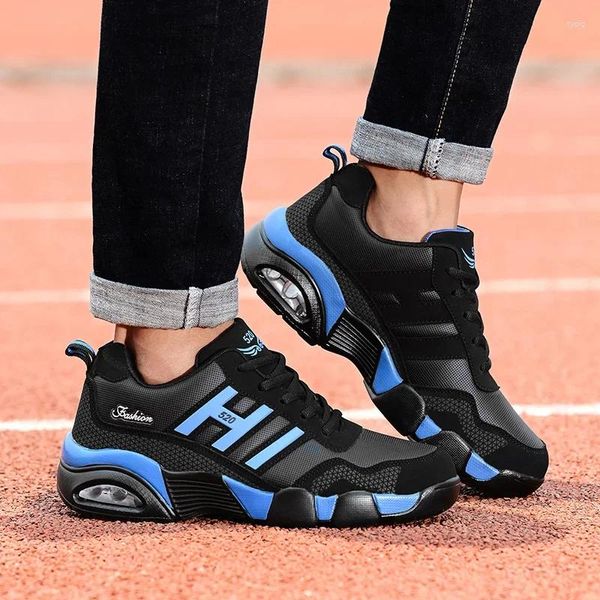 Sapatos casuais Man Men Vulcanized Women Sport Sport Air Cushion Basketball Shoe Running Shoe Casal Tenis de Mujer