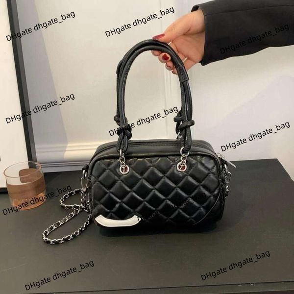 Bolsa de ombro de moda Bola de crossbody feminino 90% de fábrica venda quente por atacado novo diamante diamante check boliche de bolsa de bolsa de luxo de luxo