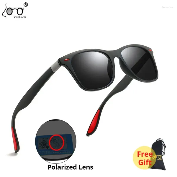 Sonnenbrille vanlook Frauen polarisierte Männer rund Shades Nacht Fahren Sonnenbrillen UV400