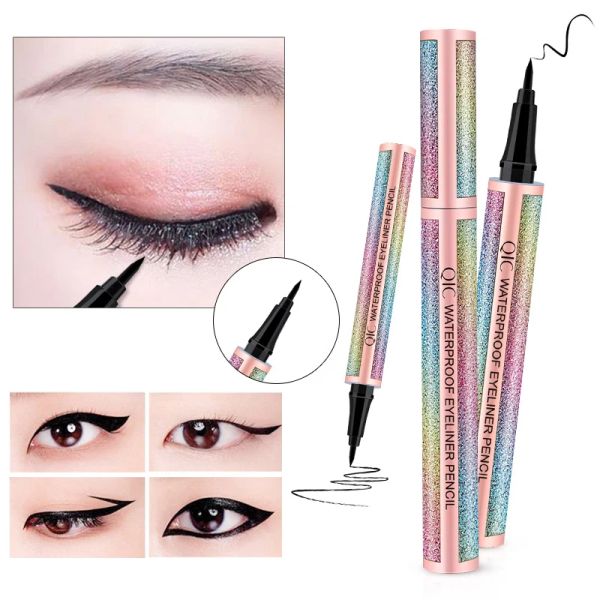 Eyeliner Black Eyeliner Waterproof Longlasting Make Women Women Exmetic Eye Liner Matip Matip Matip Cashon Eyes Eyes Penna