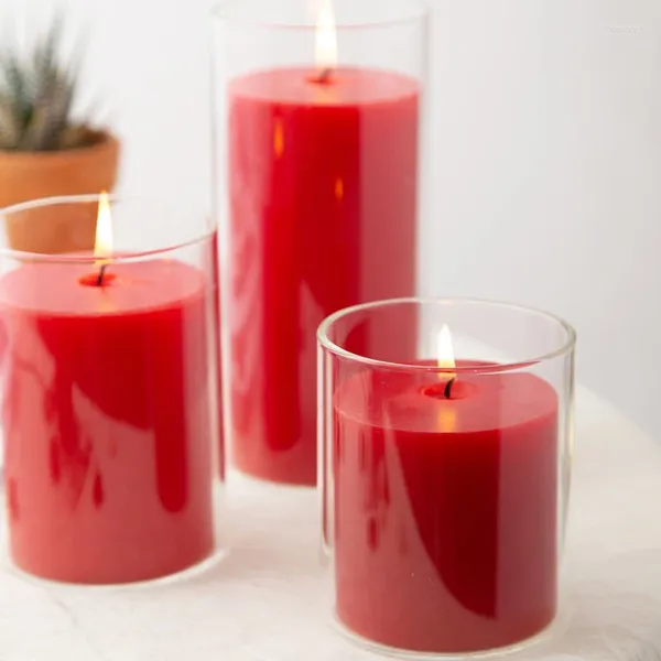 Titulares de vela DIA 8cm Titular para mesa de jantar decoração de decoração de chá leve tealight candel home decoração acessórios