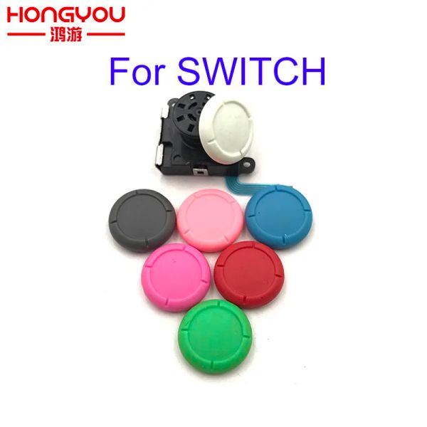 Alto -falantes Silicone Rubber Protetive Skin Joystick Grips Bap para Nintendo Switch Lite Joycon Joysticks