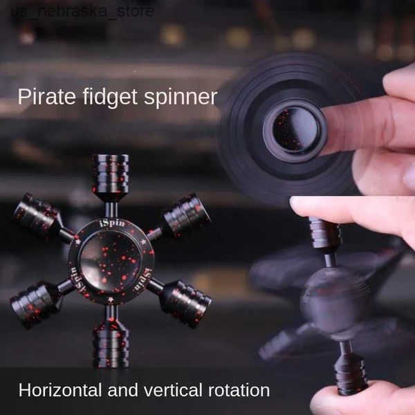 Jogos de novidade fora de impressão Girada de sonho giroscópio Spinner Spinner Adulto Redução de pressão Artefato EDC Finger Toy Q240418