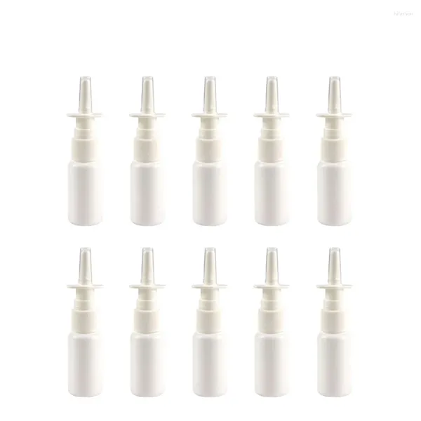 Bottiglie di stoccaggio 20 pezzi Spray in plastica Spray portatile Idratante Riempibile Piccolo viaggio bianco