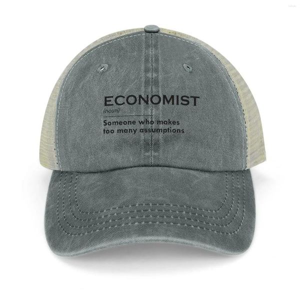 Caps de bola suposições economistas de definição piada de cowboy chapéu de chapéu