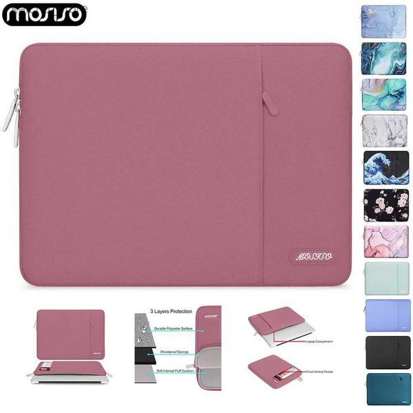 Altri accessori per computer per laptop Case 11 12 13 14 15 16 17,3 pollici Copertina di tablet per iPad per MacBook Air Pro Retina HP Dell Asus Notebook Sleeve di valigetta Y240418