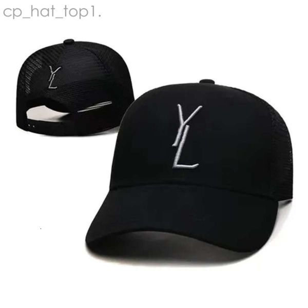 YSL Casquette Designer boné Luxury Designer Hat New Ball Cap Classic Brand Brand Sports Fitness Party Versatile Gift Fashion Popular YSL Hat 7879