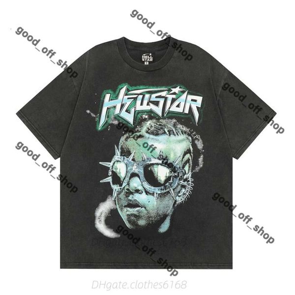Адская звездная рубашка дизайнерская рубашка Hellstar рубашка мужская рубашка женщина модная бренда футболка темная рубашка Polo рубашка Y2K Casual Sport Sport High Street Hellstar Шорты 587
