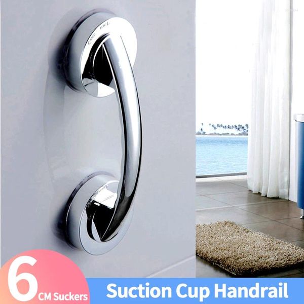 Conjunto de acessórios de banho com alça de chuveiro Suporte sem deslizamento Banheiro de banheiro Grab haste de vácuo Cup de copo Handrail