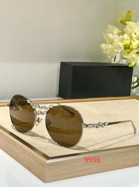 Óculos de sol de alta qualidade UV400 para homens e mulheres, colados de verão, copo de sol ao ar livre com caixa