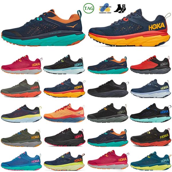 Sapatos de grife Hoo One Clifton 9 Bondi 8 Running Shoes Black White Coasta Sky All A bordo Butt Amarelo Canção de verão Azul country Air Men Women Mulheres Low Trainers