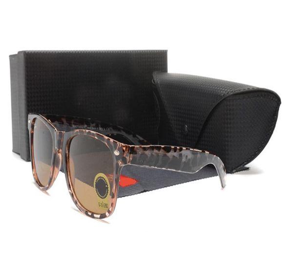 Top -Qualität neue Mode Sonnenbrille für Mann Frau Erika Eyewear Designer Marke Sonnenbrille Matt Leopard Gradient UV400 Linsen Box A5079522