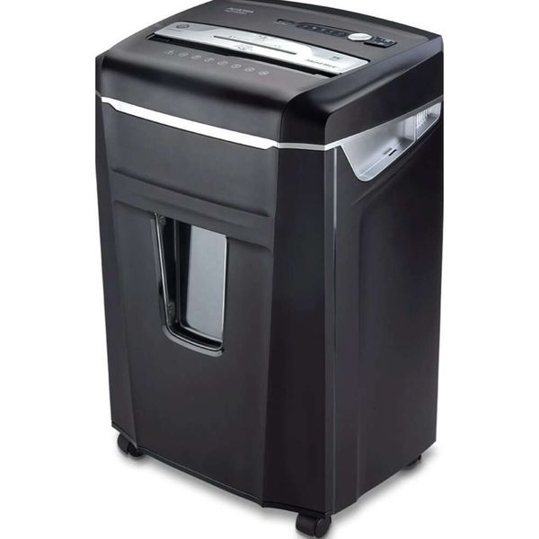 Aurora High Security Jamfree AU1000MA 10-Blatt-Mikro-Cut-Papier/CD/Kreditkarte Shredder mit Auszugsabwehrkorb-sicher sensible Dokumente und Medien