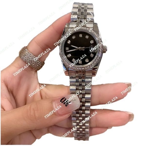 2024 Women's Weln's Watch 28mm 31mm 36mm 41mm homens relógios Movimento Gold Aço inoxidável Movimento da mulher Diamante Senhora Lady Ladies Wristwatches