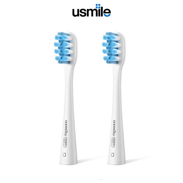 Sostituzione della testa di spazzolino da denti elettriche USMILE progettata per utenti ortodontici adatti a tutti i modelli - 2pcs 240403
