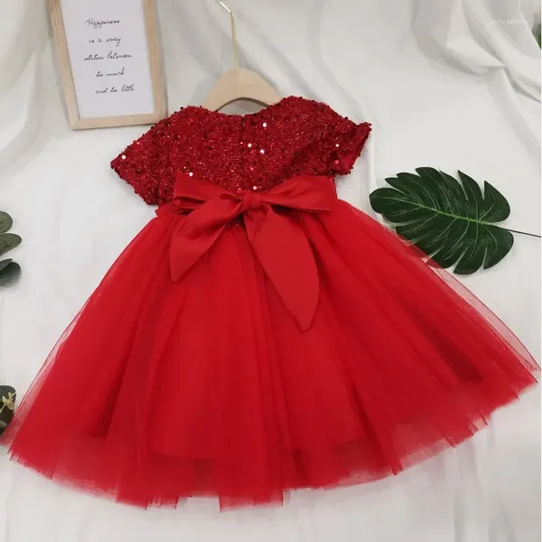 Girl Dresses Summer For Girls Paesaggio di compleanno in padice abito da matrimonio tutu abito tutu 3-8 anni di comunione sera