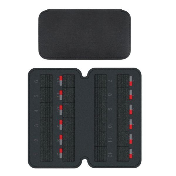 Fälle 24 Slots Speicherkartenspeicher Koffer für Dampfdeck -Handtasche Tragenkasten TF SD Memory Cards Keeper Holder Game Card Accessoires