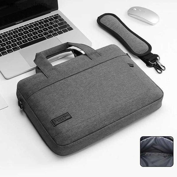 Altri accessori per computer Business Laptop Borse Borsa Case di trasporto Custodia per MacBook Air Pro 13 14 15,6 ASUS Lenovo Dell Huawei Huawei Huawei Handbag Y240418