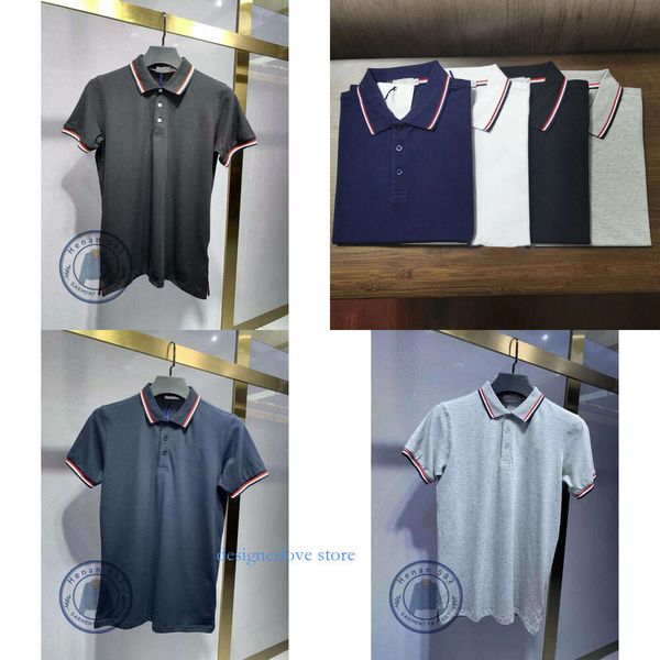 Herren T -Shirt Designer Luxus Polo Shirt Brangdy Shirts Damen Mode G reines Baumwollbriefdruck Design Kurzarm Großhandel Preis Preis