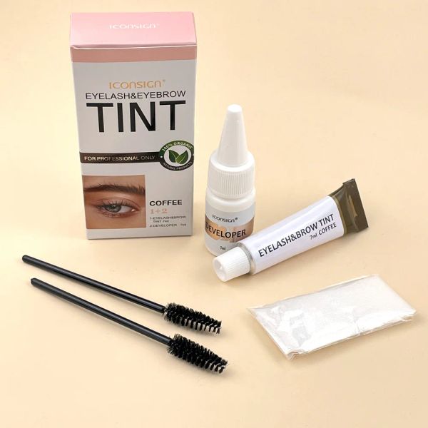 Potenziatori 3COLOR KIT tinta tintura per sopracciglia per ciglia 3COLORS Crema per sopracciglia per sopracciglia per sopracciglia per sopracciglia per sopracciglia Henné Mascara Makeup Strumento