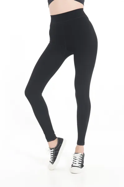 Frauen Leggings hohe Elastizität aller Jahreszeiten hautfreundlich atmungsaktive Hose lässig bequem bequem Frühlings Sommer Herbst Winter