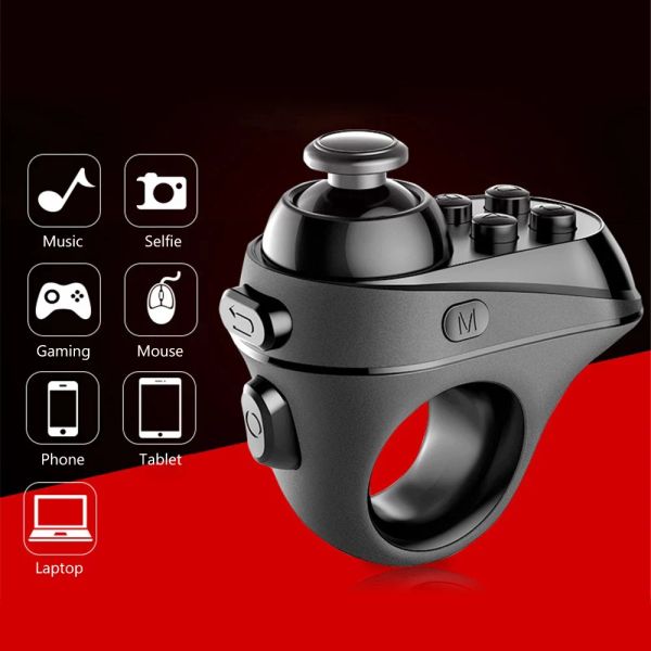 Topi Wireless Bluetoothcomptible Finger Game Game Controller Hands Adapter Mouse Gaming Mice Mause Gamer Support Sistema Android iOS Sistema