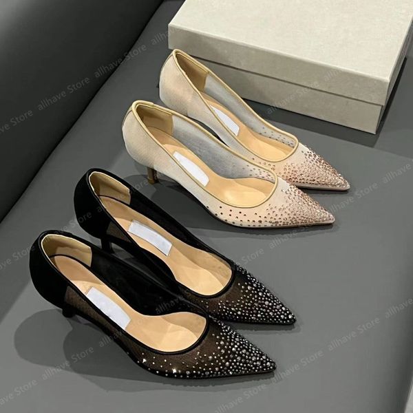 Дизайнерские Slingback High Heels Shoes Ballet Flat Women Brand Brand Stiletto Peep-Toes.