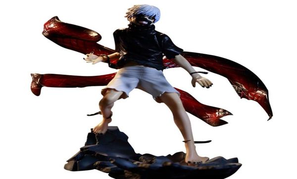 GHOUL RUCACK KEN KANEKI VOLTA INTERCHANGABILE 28 cm Figure anime Statue PVC Action Figure FIGULA DI RACCOLTA ADULTO MODELLO DEL MODELLO TOYS GIOGGIO X5742256