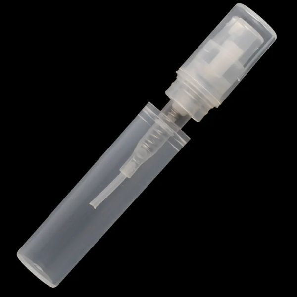 Garrafas reabastecidas de primeira linha Travel Transparent Platpl Bottletizer vazio em pequenos frascos de spray tóxico livre e seguro 2ml 3ml 5ml
