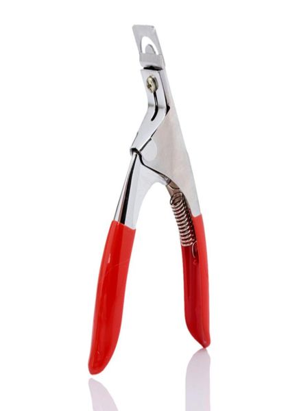 24pcslot Professional Scissors Borda Cutter French Nail Acrílica Arte Tripa de cisalhamento de aço inoxidável Clipper Trimmers6082913