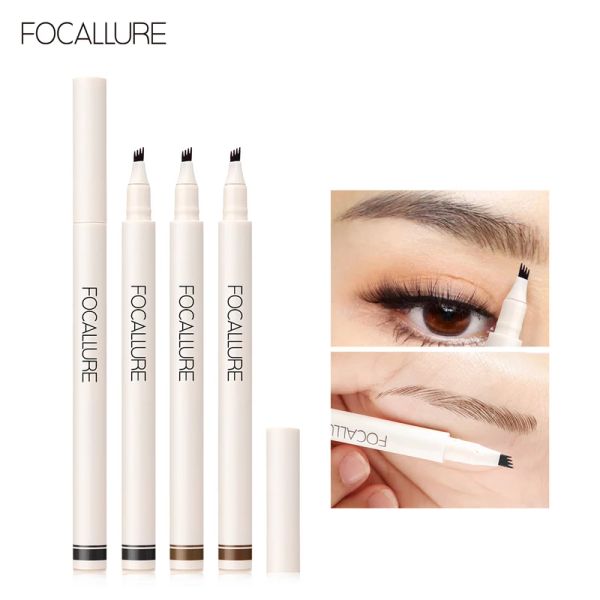 Энхансеры Focallure 4 Fork Liquid Brow Pen Sexy Wild Edgbrow Водонепроницаем