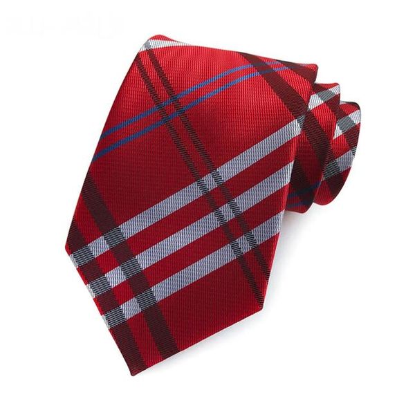 Новый 2024 мужской дизайн галстука Мужчина для модных шейных полос