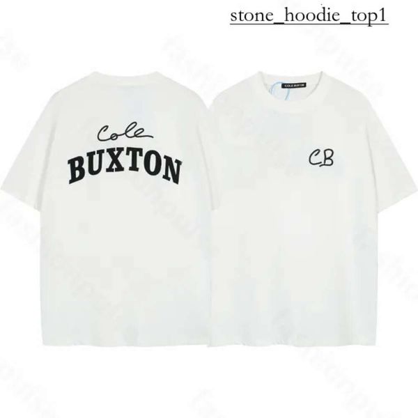 Cole Buxton 2024 Designer Summer Men's T-shirts Lettera di streetwear stampata Cole Casual Trendy Short Short Man Women Women Women Cole Buxton Thirt Taglie europea S-2xl 1801