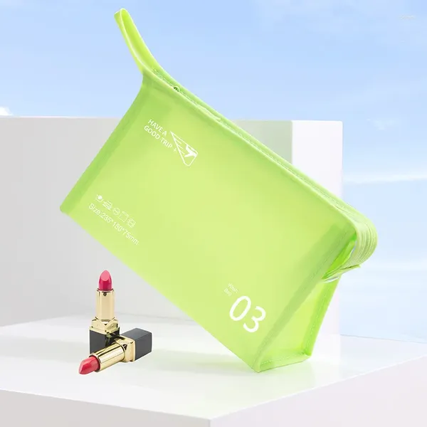 Bolsas de cosméticos bolsa de higiene pessoal com zíper à prova d'água com alça de maquiagem portátil bolsa de maquiagem para mulheres