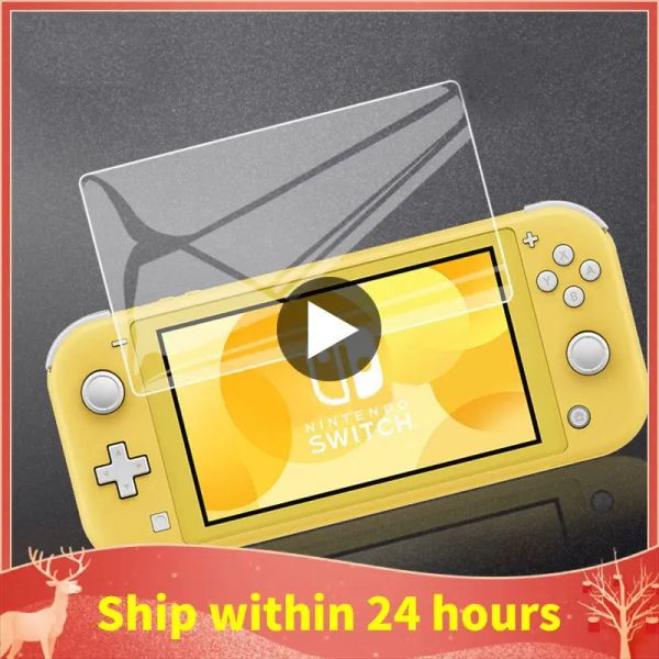 Switch Lite HD koruyucu ekran için oyuncular Temperli Cam Film NS Ultratin Patlamalı Dokunmatik Switch Lite için Koruyucu