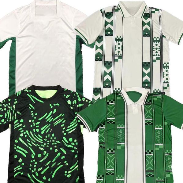 Nigeria 24-25 Thai Quality Jersey Customized Number Football Shirt 10 Okecha 14 Amokachi 20 Ikpeba 9 Yekini 14 Iheanacho Sports Dhgate Rabatt Fußball Trikots