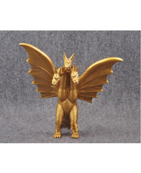 GOJIRA TRIPLEMENTE DRAGON KING FIGURES DE ANIME FILMES DOLL PVC PVC Model Toy9582591