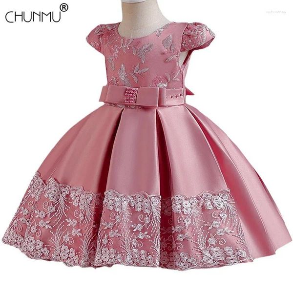 Girl Dresses Toddler Baby Princess Lace Ramitidos Dressidos Dress per Girls Kid Birthday Gown Party Costumi